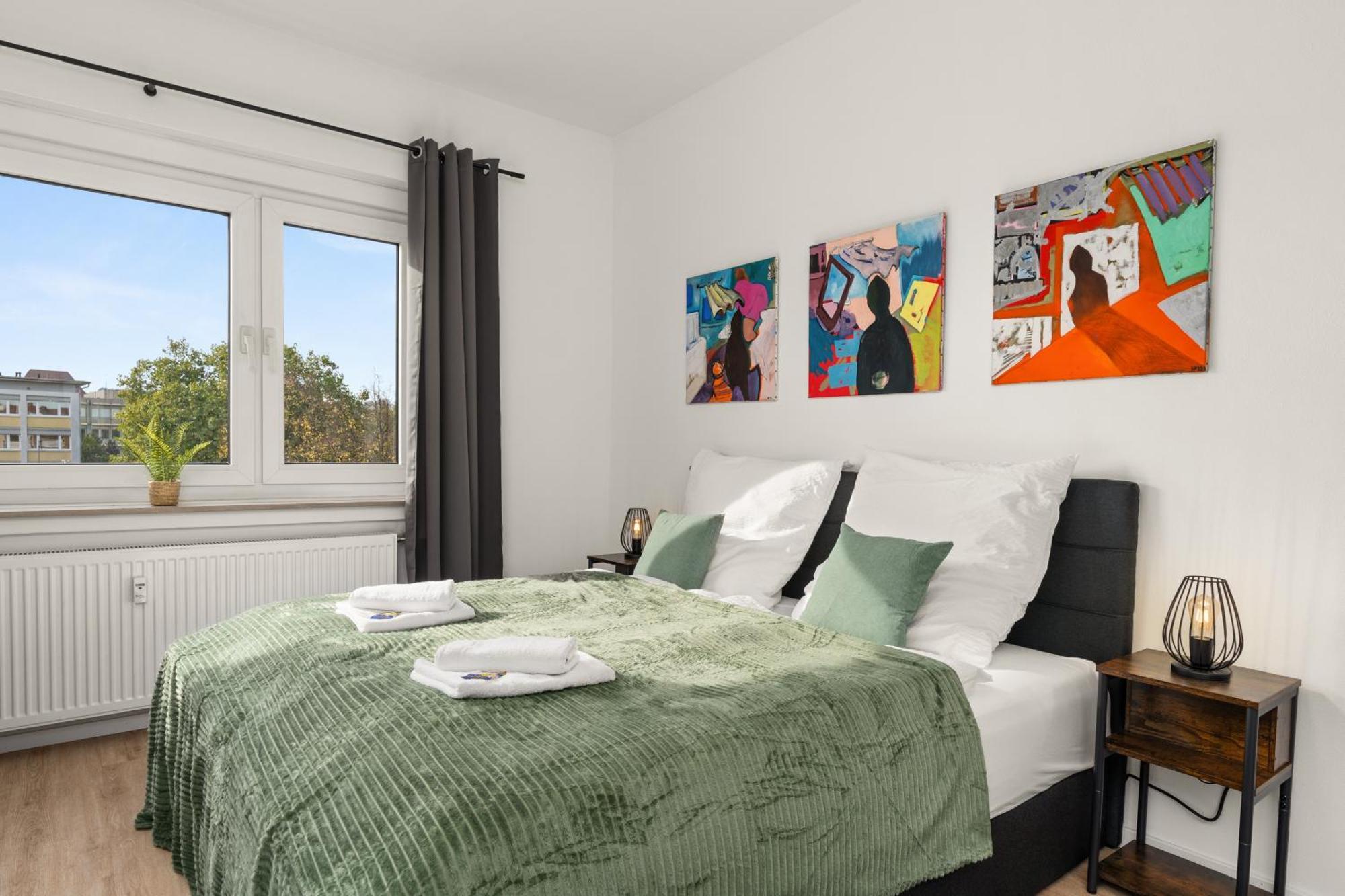 Homely-apartment Manhattanart, Zentral, Parkplatz, Billard,ps4, Dart, Balkon Apartment *